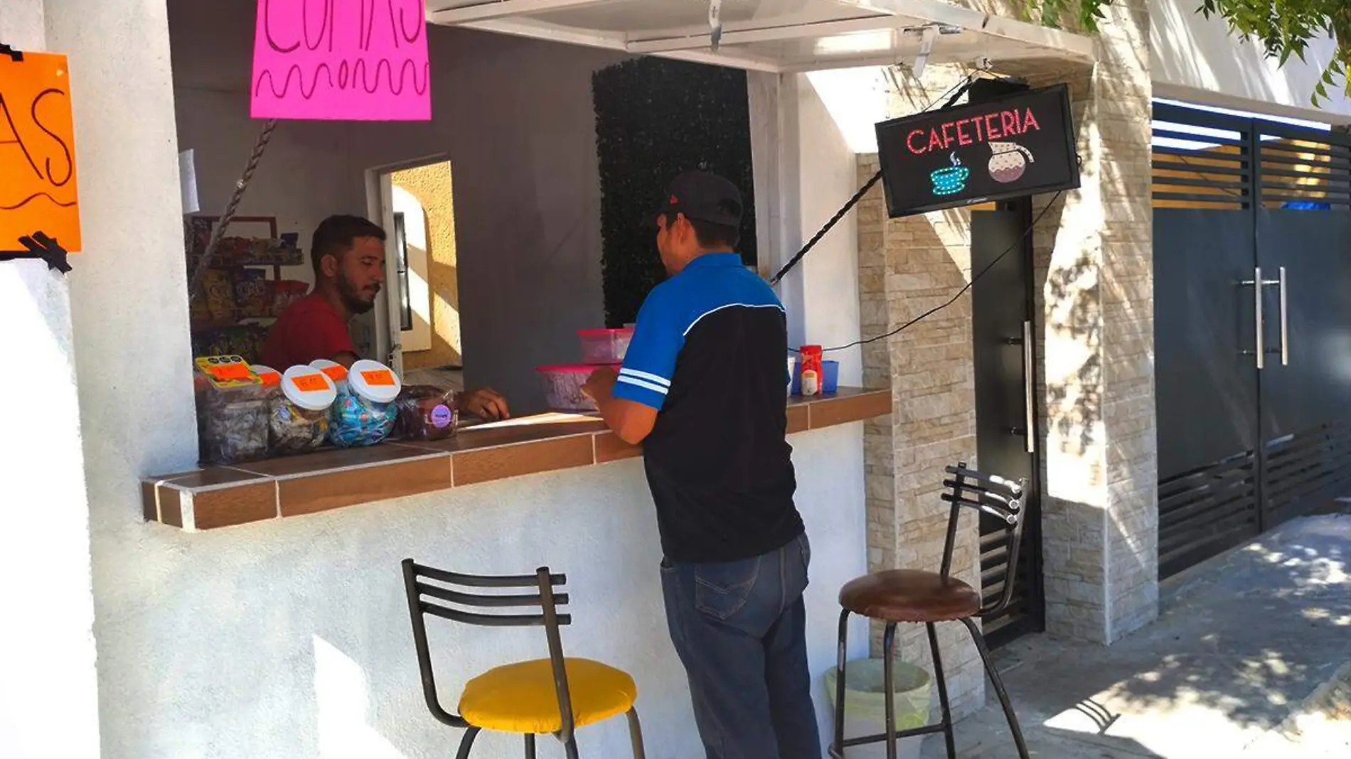 negocio cafe copias comida imss la paz